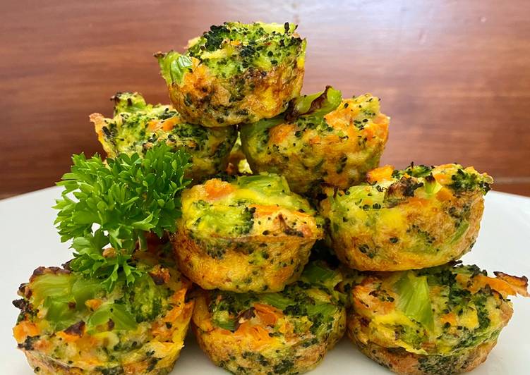 Resep Muffin brokoli oleh Pita Apita - Cookpad