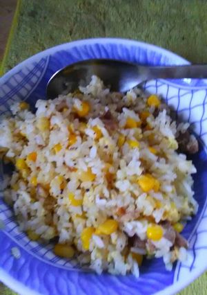 肉絲蛋炒飯 的食譜成品照片