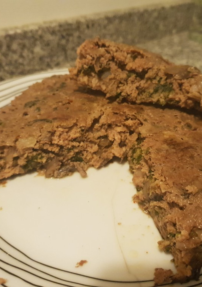 Una foto de Pastel de carne con setas