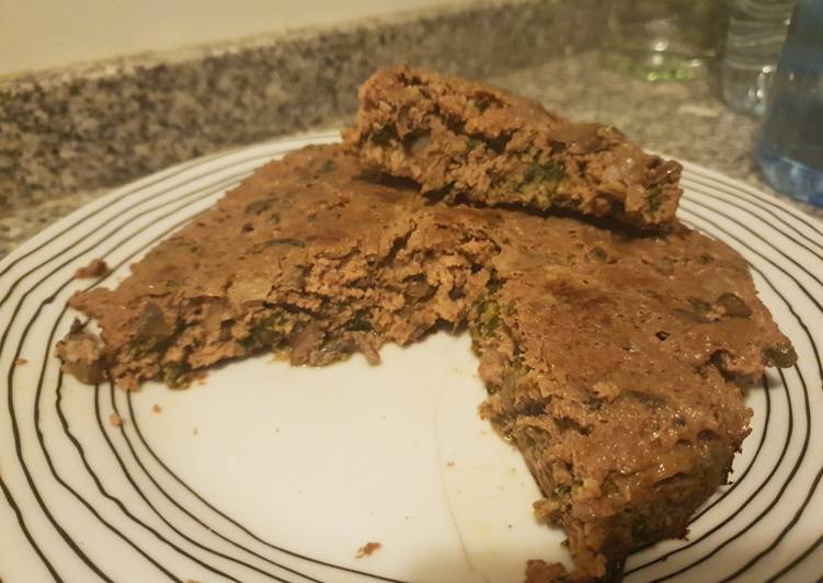 Pastel de carne con setas