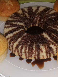 Foto principal de Bizcochuelo de plátano con coco y chispas de chocolate