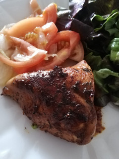 Una foto de Pechuga de pollo al limón