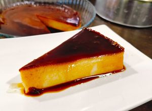 Gambar Puding karamel KA yang viral seantero Malaysia