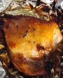 Má đùi gà nướng tiêu xanh