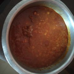 A picture of Change ki dal in mutton.