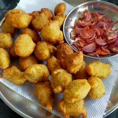 A picture of Moong daal Vada.