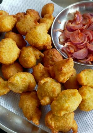A picture of Moong daal Vada.
