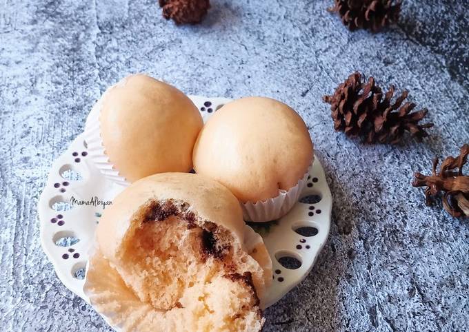 Langkah Mudah untuk Menyiapkan 362. Bapao Ekonomis (tanpa telur dan mentega), Sempurna