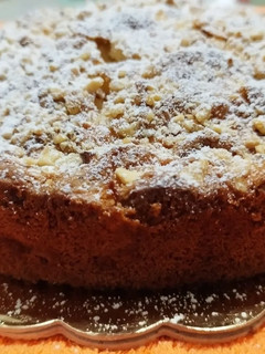 A picture of Torta cremosa di mele.