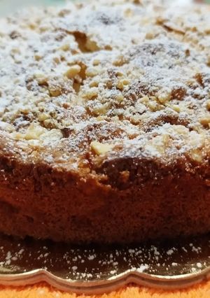 A picture of Creamy Apple Cake.