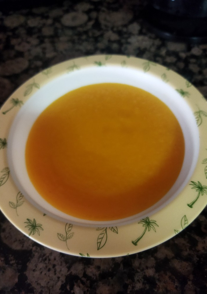 Una foto de Puré de verduritas para bebés