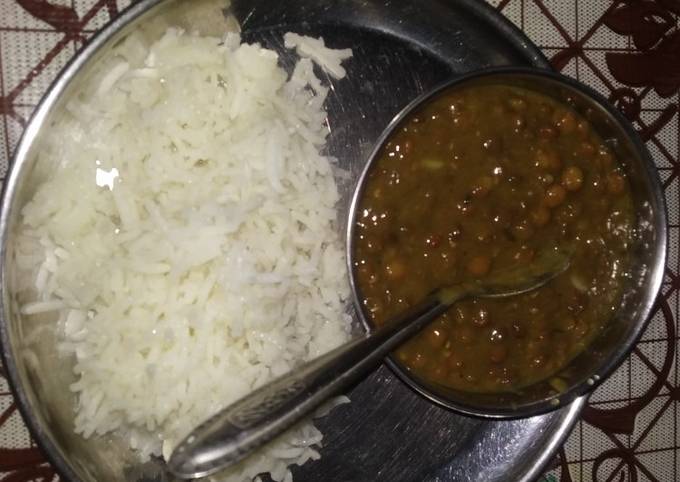 Kali Malka Dal Chawal Recipe By Shivani Varshney Cookpad