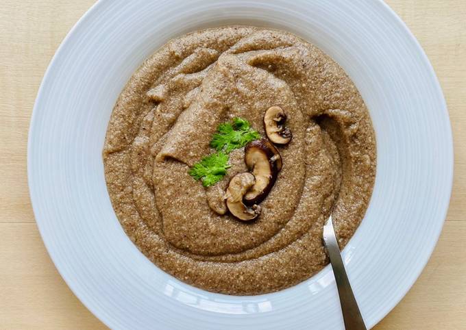 Simple Way to Prepare Any-night-of-the-week Sweet Miso Mushroom Soup (Dairy-Free, Gluten-free, Vegan)
