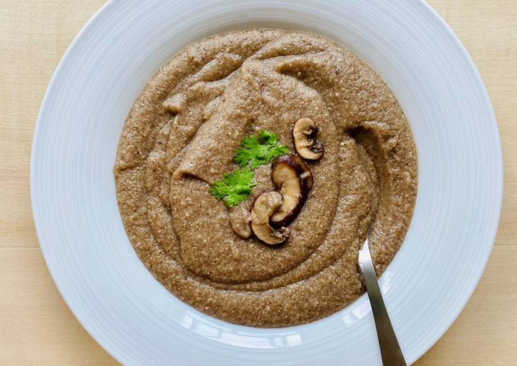 Step-by-Step Guide to Make Perfect Sweet Miso Mushroom Soup (Dairy-Free, Gluten-free, Vegan)