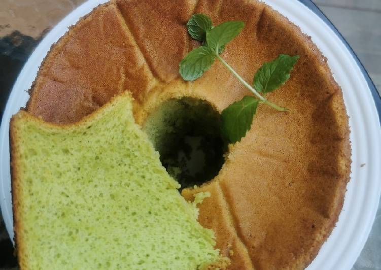 Chiffon cake fluffy 7 telur, resep chiffon cakenya Tintin Rayner