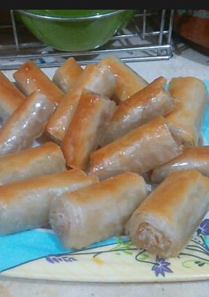 صورة لوصفة جلاش محشو كنافه