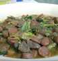 Resep Tumis sawi hijau, bakso dan sosis ~mudah no ribet~ Anti Gagal