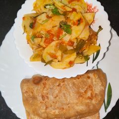 🥔 Aloo Bhujiya | Quick & Yummy Potato Sabzi A picture of 🥔 Aloo Bhujiya | Quick & Yummy Potato Sabzi.