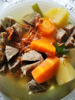 Foto resep Sup Bakso sederhana