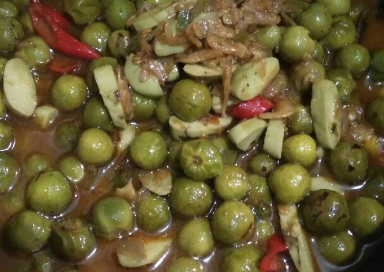 urutan Memasak Sambel pokak pete yang mengenyangkan