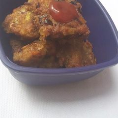A picture of Flattened Rice Fritters.