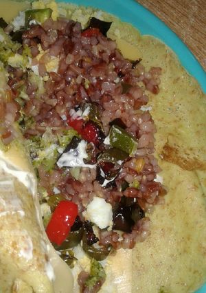 Una foto de Tacos de panqueques