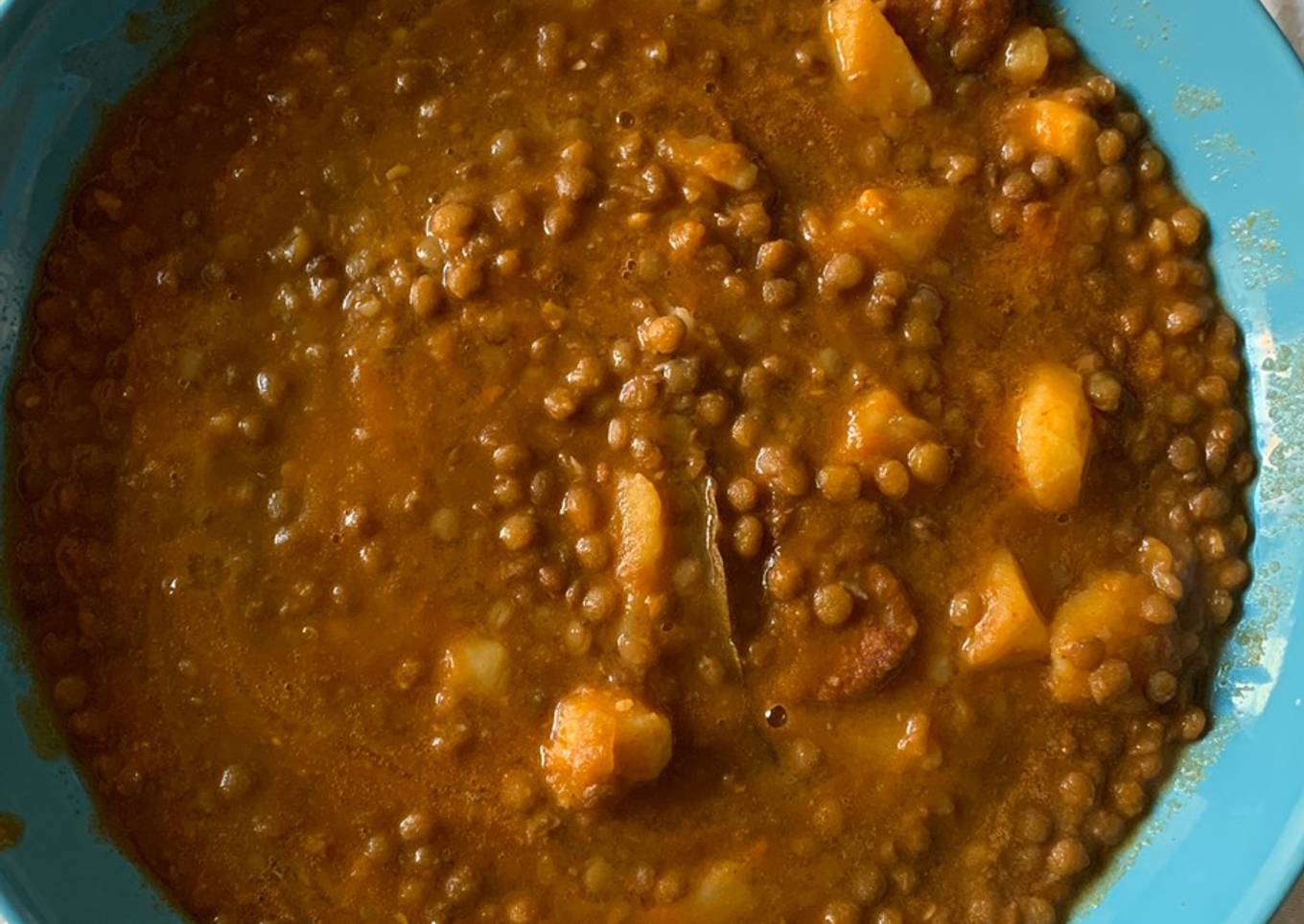 Lentejas con chorizo