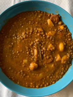 Una foto de Lentejas con chorizo