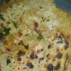 A picture of Lachha paratha.