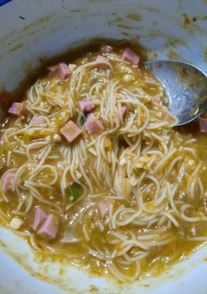 Una foto de Sopa de fideos