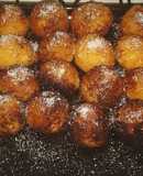 Buñuelos dulces de yuca