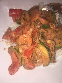 Gemüsepfanne mit Reis Rezepthauptbild