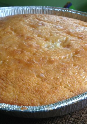 A picture of Lemon Syrupy Cake.