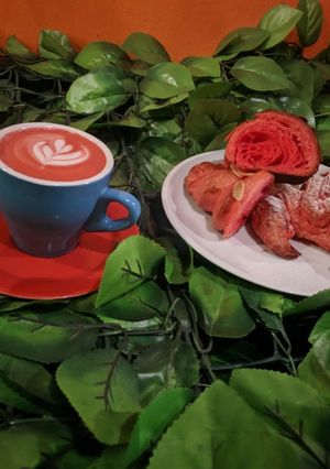 Foto resep Croissant red velvet
