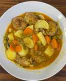 Guiso con Albóndigas de Bacalao de la Abuela Paqui
