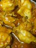 Pollo con salsa barbacoa casera