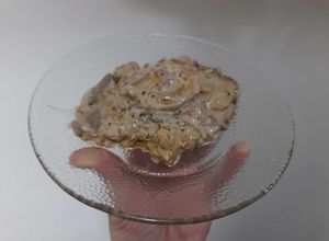 Una foto de Solomillo con Salsa de Vino Tinto y Champiñones