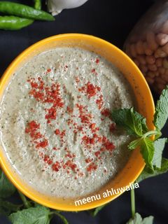 पुदीना मूंगफली चटनी (Pudina Peanuts Chutney Recipe In Hindi) रेसिपी मुख्य फोटो