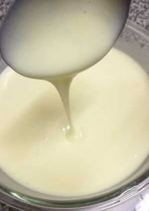 Una foto de Leche condensada casera