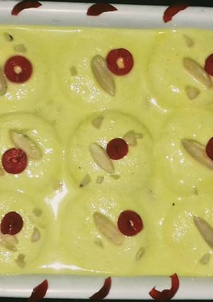 A picture of Ras malai.