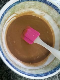 Una foto de Ganache chocolate a la menta