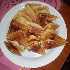 A picture of Tostermade snakes #mykidsfavouratedish#.