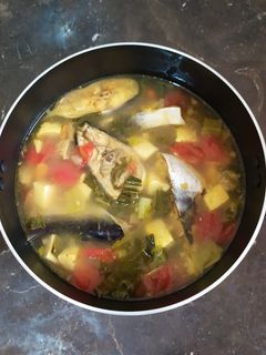 Foto resep Asem Asem Patin Pakcoy Tahu