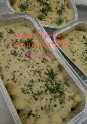 Foto resep Super Cheesy Macaroni Schotel enakkk yummyyy ngejuu bangeettt.
