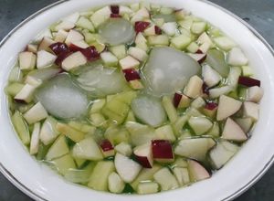 Foto resep Es Buah Sirup Melon