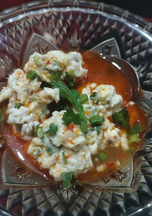 Foto resep Bakso Ayam Kriwil Kuah Mercon