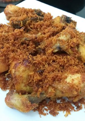 Foto resep Ayam goreng serundeng