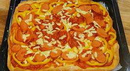 Hình ảnh món Pizza hình chữ nhật