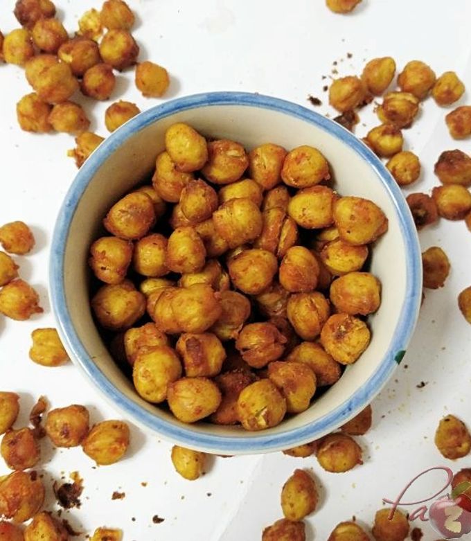 Foto principal de Snacks de garbanzos. Receta saludable