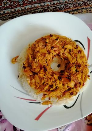 عکسی از دستور زرشک پلو